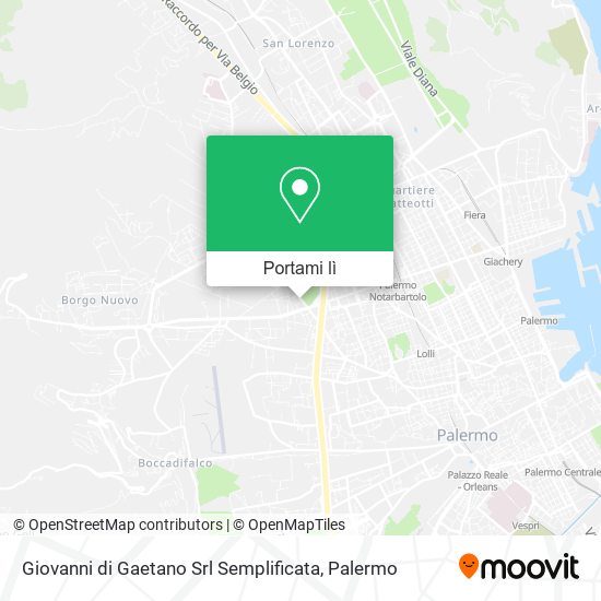 Mappa Giovanni di Gaetano Srl Semplificata