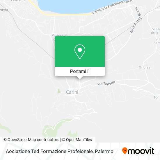 Mappa Aociazione Ted Formazione Profeionale