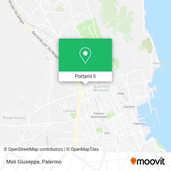Mappa Meli Giuseppe