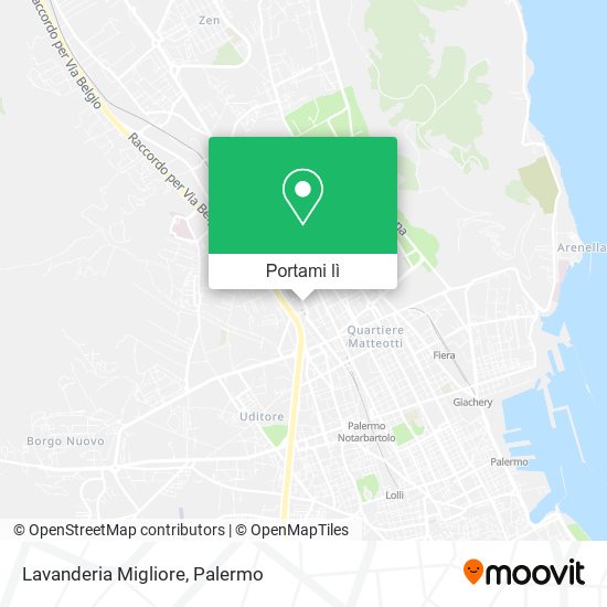 Mappa Lavanderia Migliore
