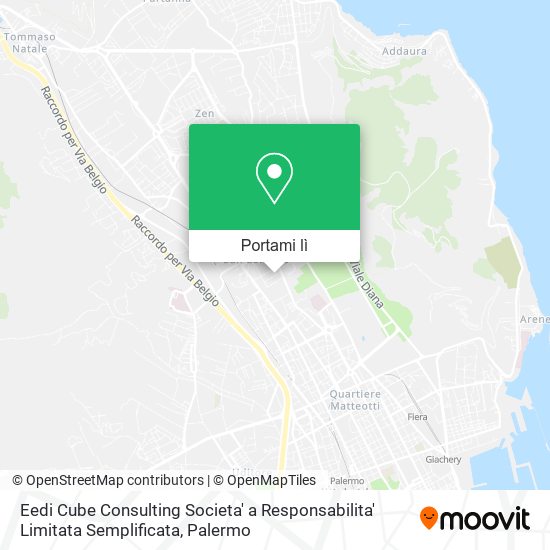 Mappa Eedi Cube Consulting Societa' a Responsabilita' Limitata Semplificata