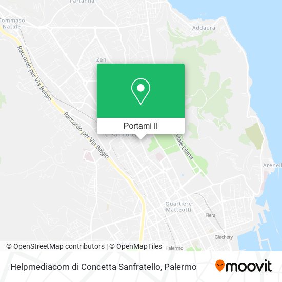Mappa Helpmediacom di Concetta Sanfratello
