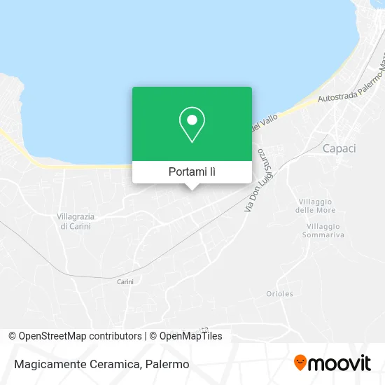 Mappa Magicamente Ceramica