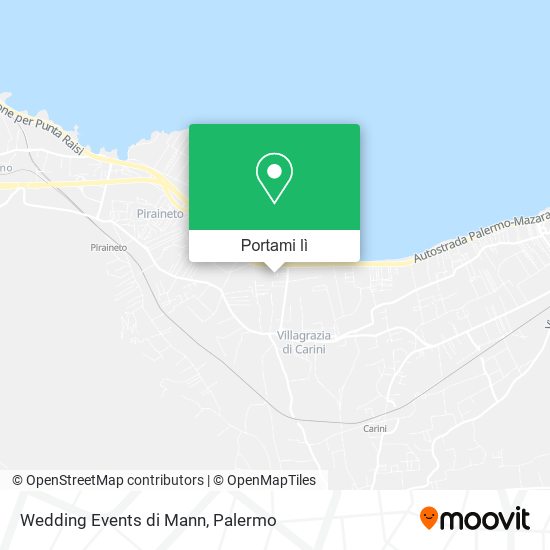 Mappa Wedding Events di Mann