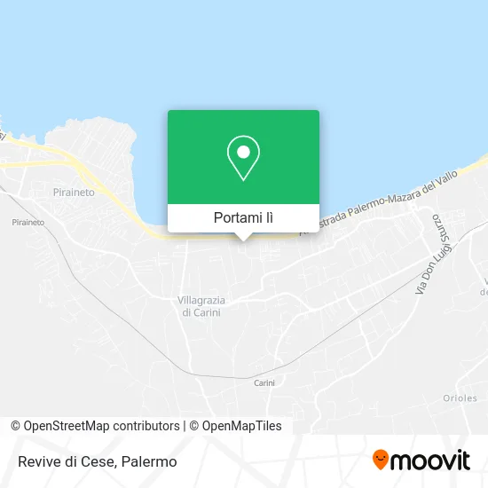 Mappa Revive di Cese