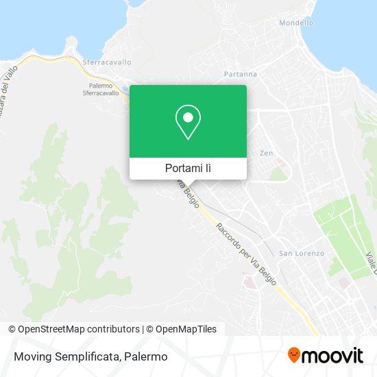 Mappa Moving Semplificata