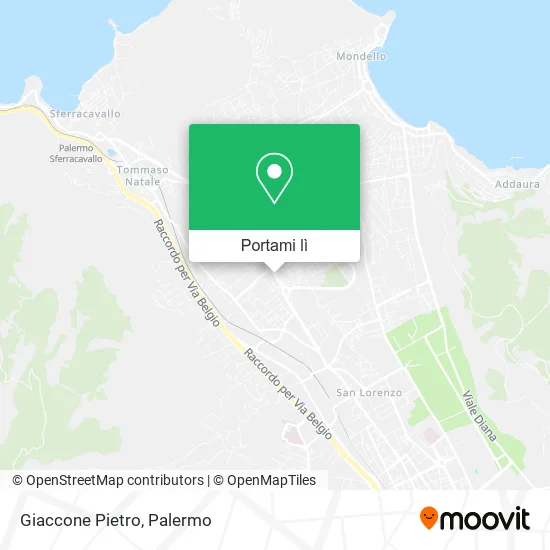 Mappa Giaccone Pietro