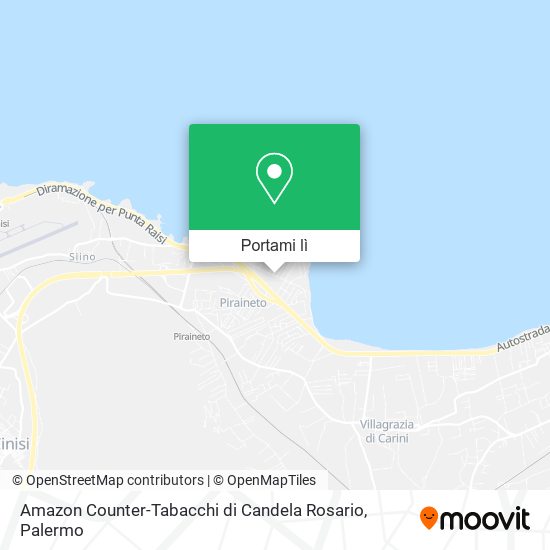 Mappa Amazon Counter-Tabacchi di Candela Rosario