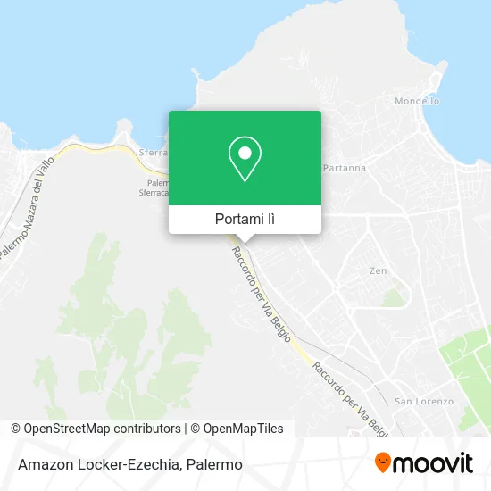 Mappa Amazon Locker-Ezechia