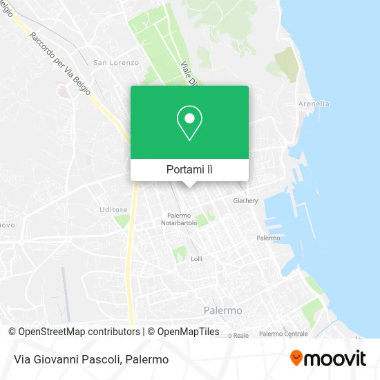 Mappa Via Giovanni Pascoli