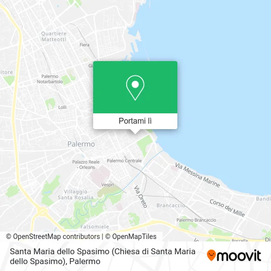 Mappa Santa Maria dello Spasimo (Chiesa di Santa Maria dello Spasimo)