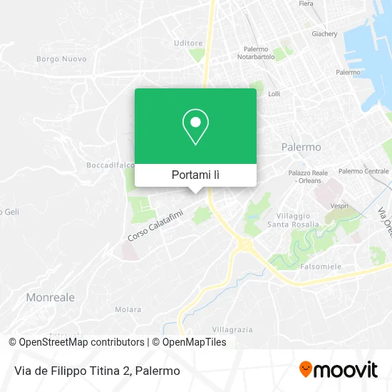 Mappa Via de Filippo Titina 2