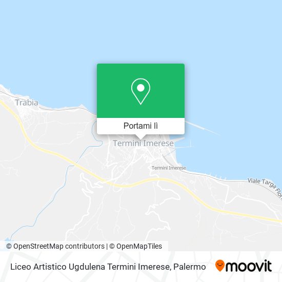 Mappa Liceo Artistico Ugdulena Termini Imerese