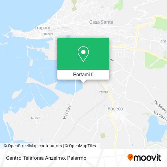 Mappa Centro Telefonia Anzelmo