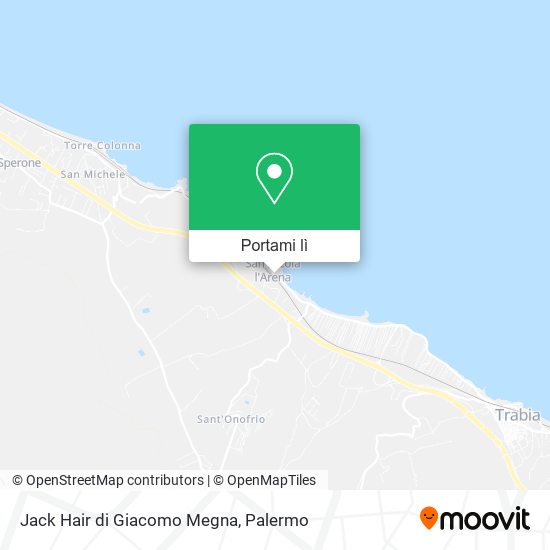 Mappa Jack Hair di Giacomo Megna