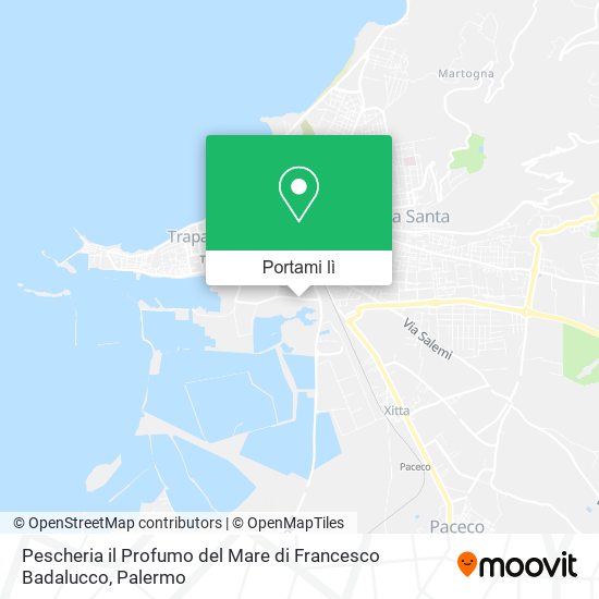 Mappa Pescheria il Profumo del Mare di Francesco Badalucco