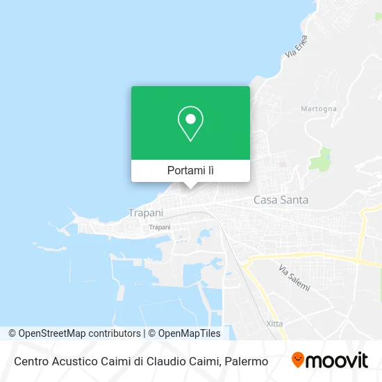 Mappa Centro Acustico Caimi di Claudio Caimi