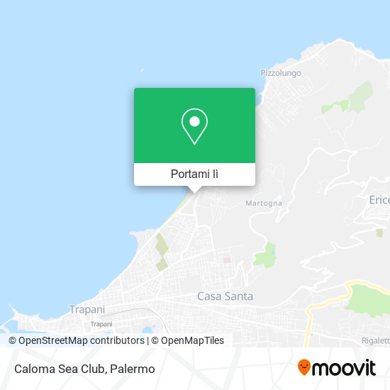 Mappa Caloma Sea Club
