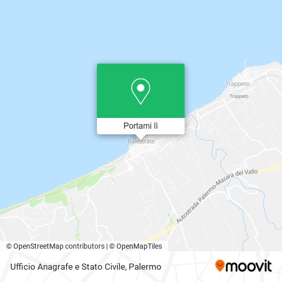 Mappa Ufficio Anagrafe e Stato Civile