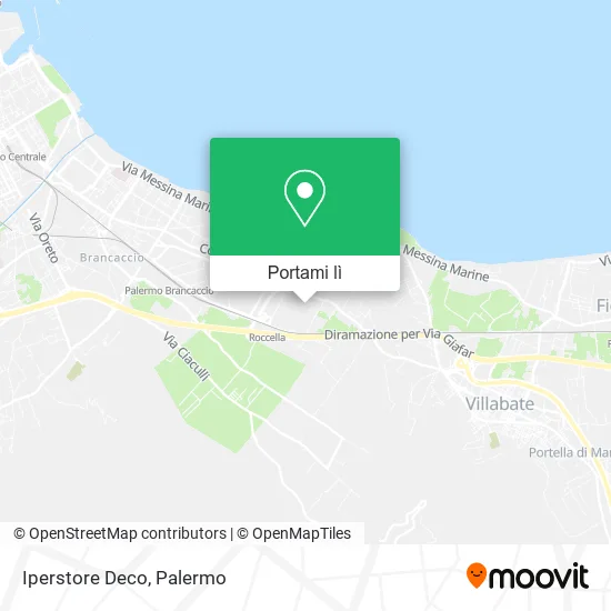 Mappa Iperstore Deco