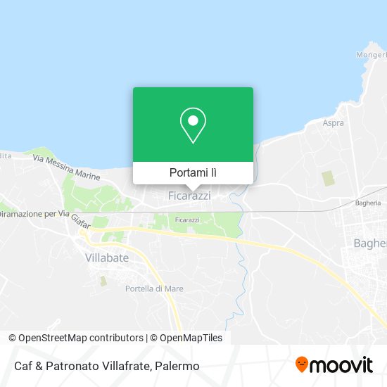 Mappa Caf & Patronato Villafrate