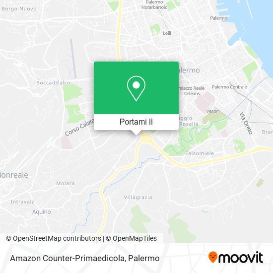 Mappa Amazon Counter-Primaedicola