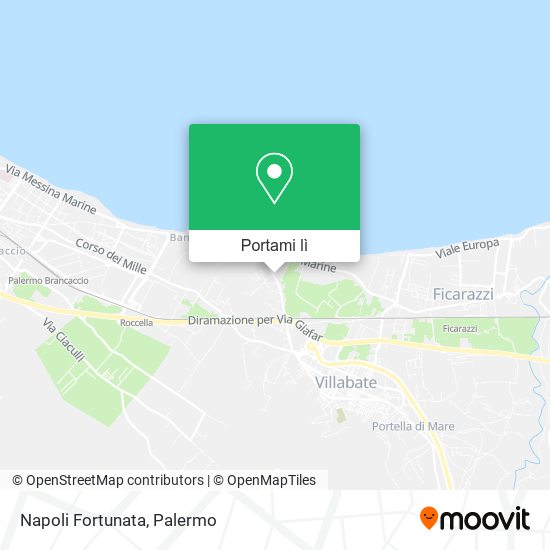 Mappa Napoli Fortunata
