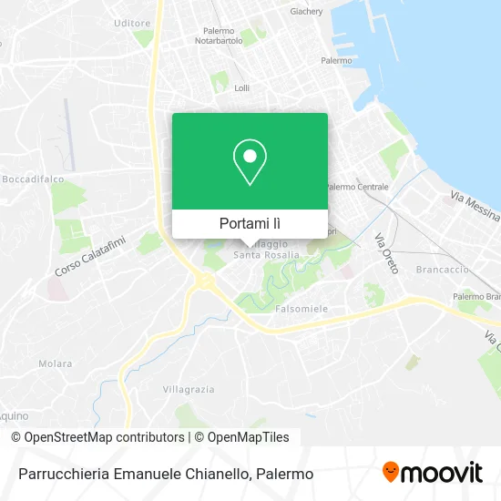 Mappa Parrucchieria Emanuele Chianello