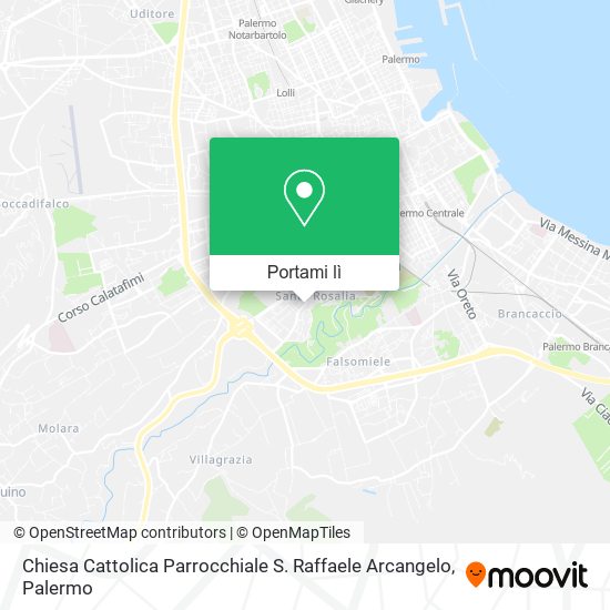 Mappa Chiesa Cattolica Parrocchiale S. Raffaele Arcangelo