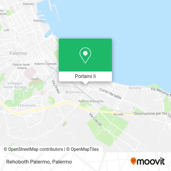 Mappa Rehoboth Palermo