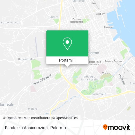 Mappa Randazzo Assicurazioni