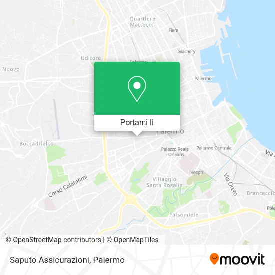 Mappa Saputo Assicurazioni