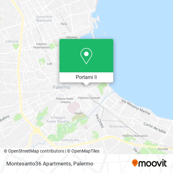 Mappa Montesanto36 Apartments