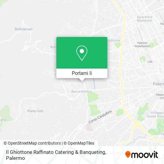 Mappa Il Ghiottone Raffinato Catering & Banqueting