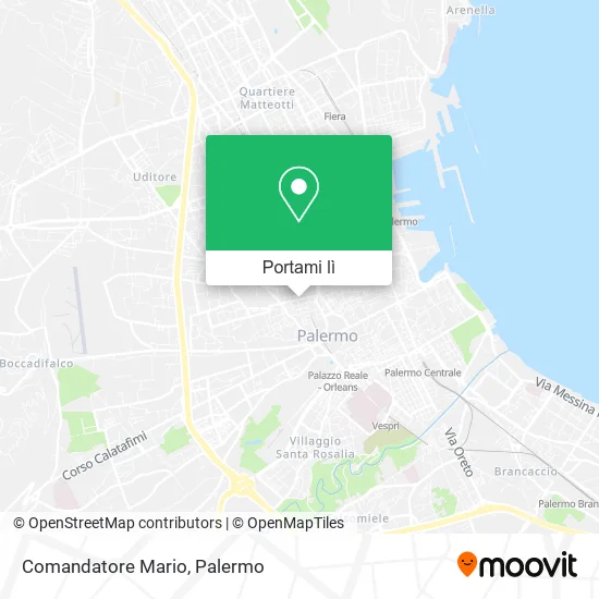 Mappa Comandatore Mario