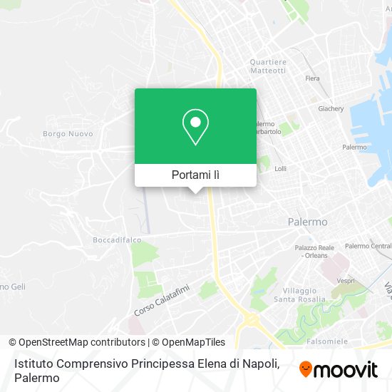 Mappa Istituto Comprensivo Principessa Elena di Napoli