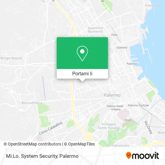 Mappa Mi.Lo. System Security