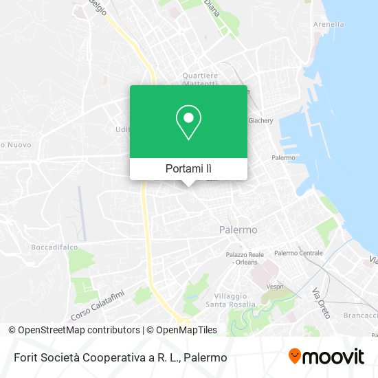 Mappa Forit Società Cooperativa a R. L.