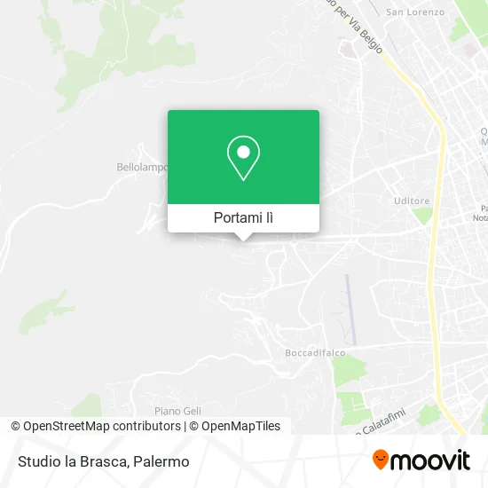 Mappa Studio la Brasca