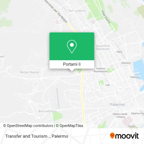 Mappa Transfer and Tourism .