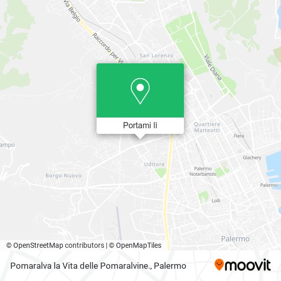 Mappa Pomaralva la Vita delle Pomaralvine.