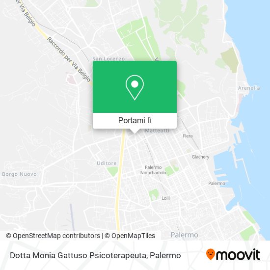 Mappa Dotta Monia Gattuso Psicoterapeuta