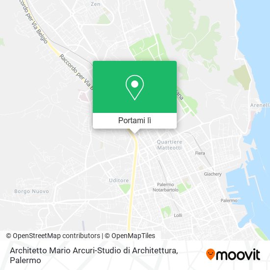 Mappa Architetto Mario Arcuri-Studio di Architettura