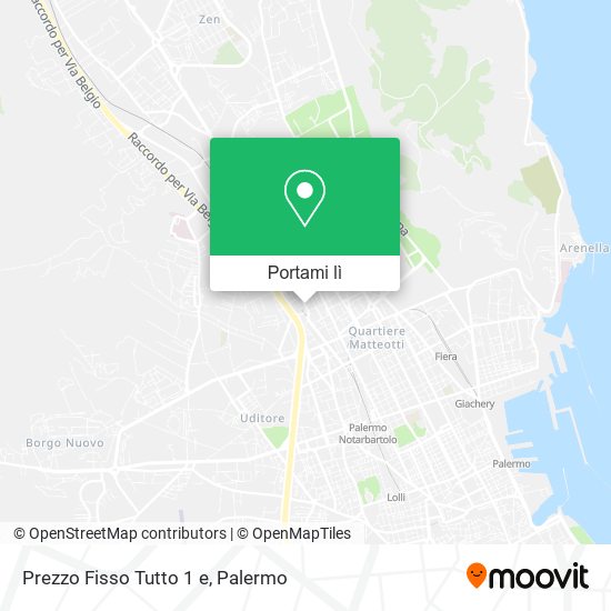 Mappa Prezzo Fisso Tutto 1 e