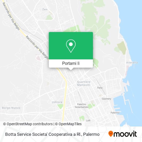 Mappa Botta Service Societa' Cooperativa a Rl.