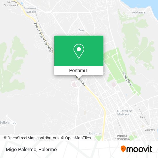 Mappa Migò Palermo