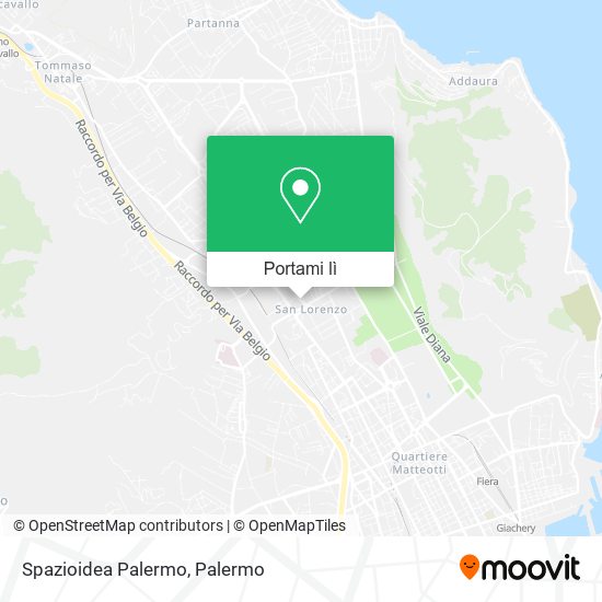 Mappa Spazioidea Palermo