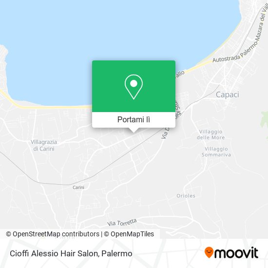 Mappa Cioffi Alessio Hair Salon