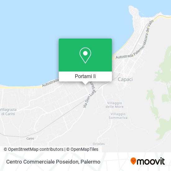 Mappa Centro Commerciale Poseidon