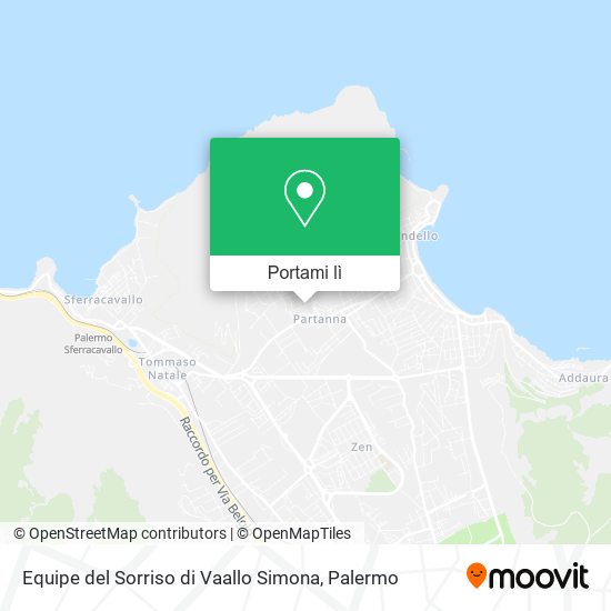 Mappa Equipe del Sorriso di Vaallo Simona